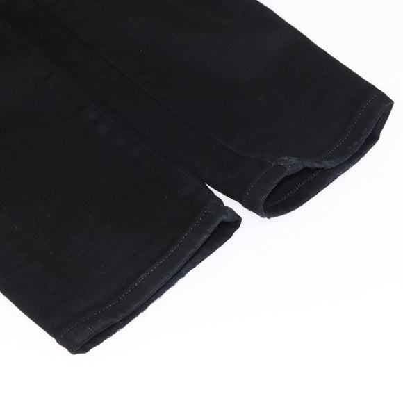 AMIRI Distressed Long Pants Cotton 32 Black Auth ym065M