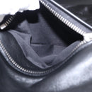 CELINE Riders Jacket Leather 50 Black Auth ym067M-12
