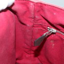 HERMES Toroca Horizontal PM Hand Bag Canvas Red Auth yt1000-18