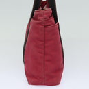 HERMES Toroca Horizontal PM Hand Bag Canvas Red Auth yt1000-4