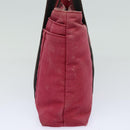 HERMES Toroca Horizontal PM Hand Bag Canvas Red Auth yt1000-5