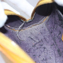 LOUIS VUITTON Epi Dauphine PM Pouch Yellow M48449 LV Auth yt1002-11