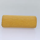 LOUIS VUITTON Epi Dauphine PM Pouch Yellow M48449 LV Auth yt1002-6