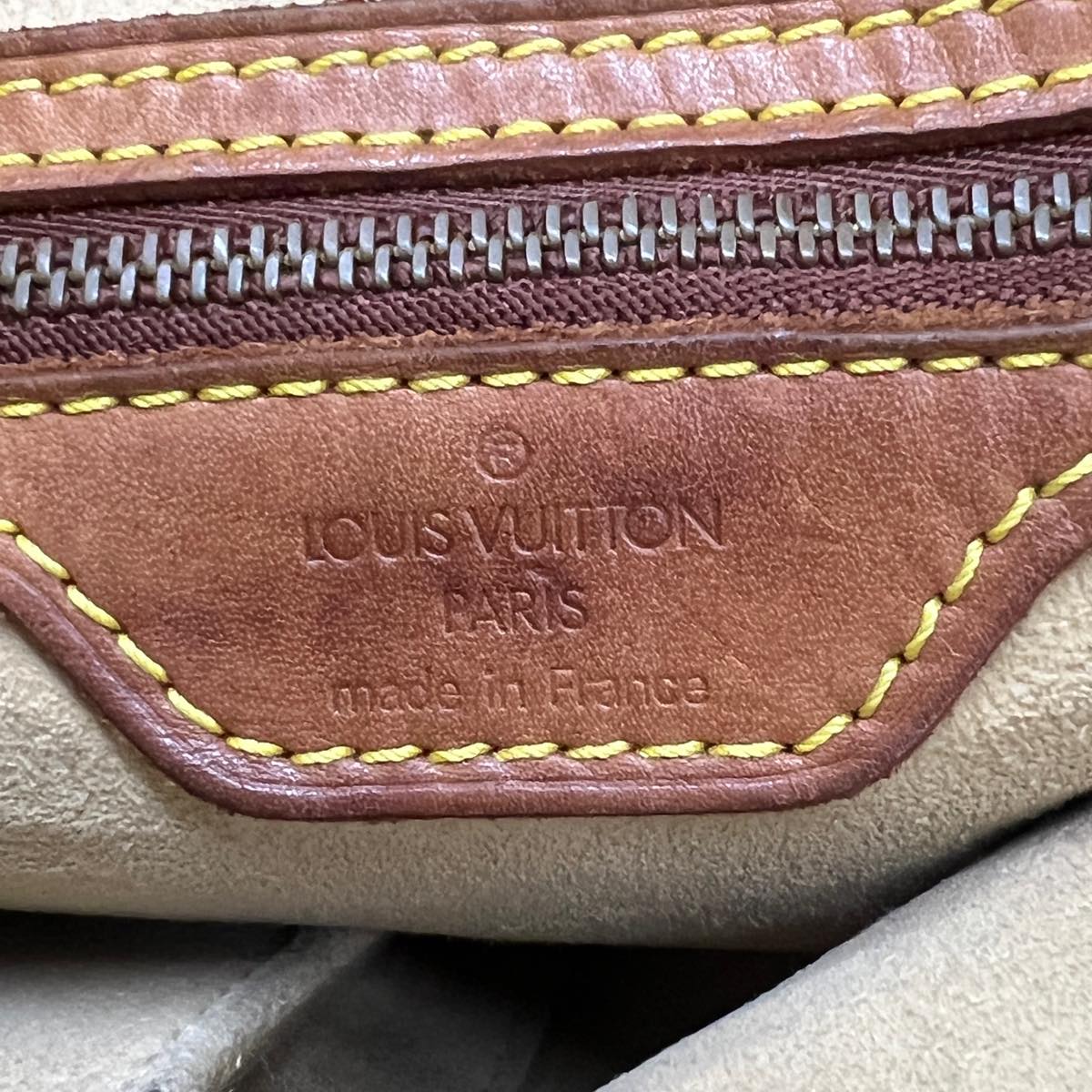 LOUIS VUITTON Monogram Looping GM Shoulder Bag M51145 LV Auth yt901