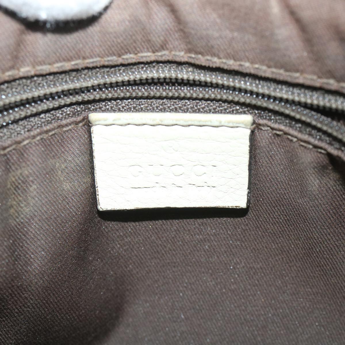 GUCCI GG Canvas Shoulder Bag Beige 211945 Auth yt982