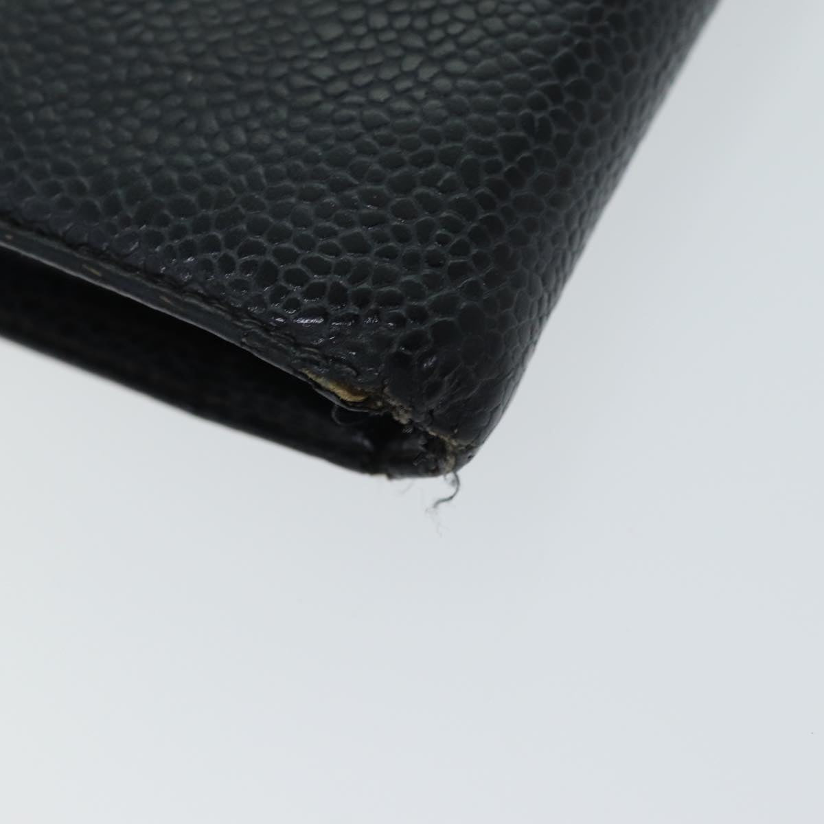 CHANEL COCO Mark Wallet Caviar Skin Black CC Auth yt993 | Brand CHANEL COCO Mark Wallet Caviar Skin Black CC Auth yt993 | Brand