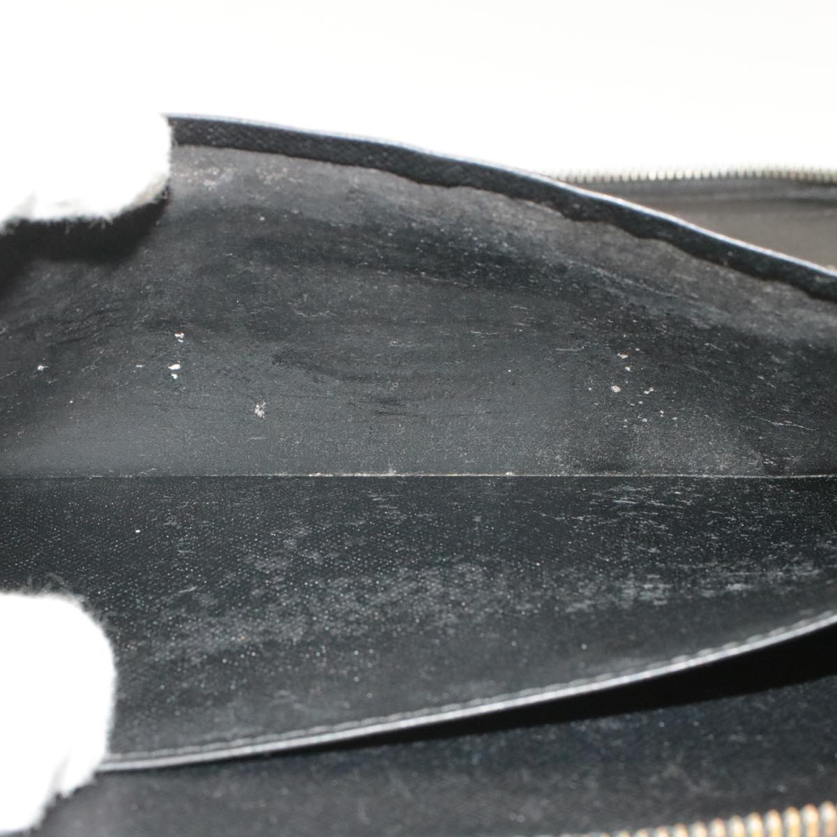 LOUIS VUITTON Taiga Leather Atoll Travel Case Ardoise M30652 LV Auth 14795