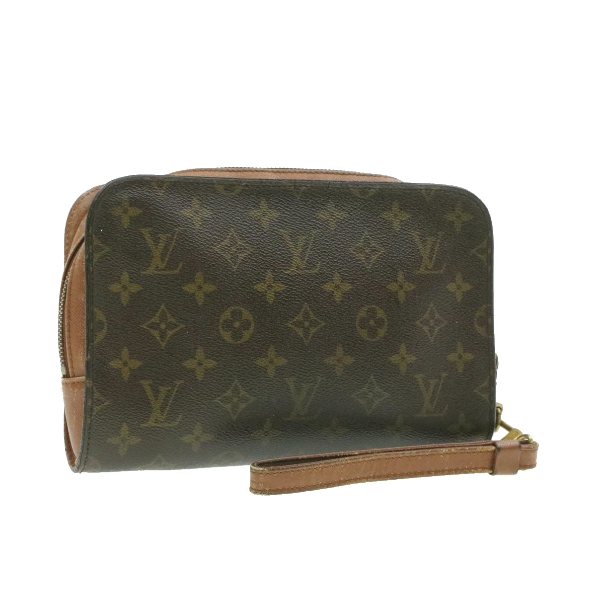 LOUIS VUITTON Monogram Orsay Clutch Bag M51790 LV Auth 17789