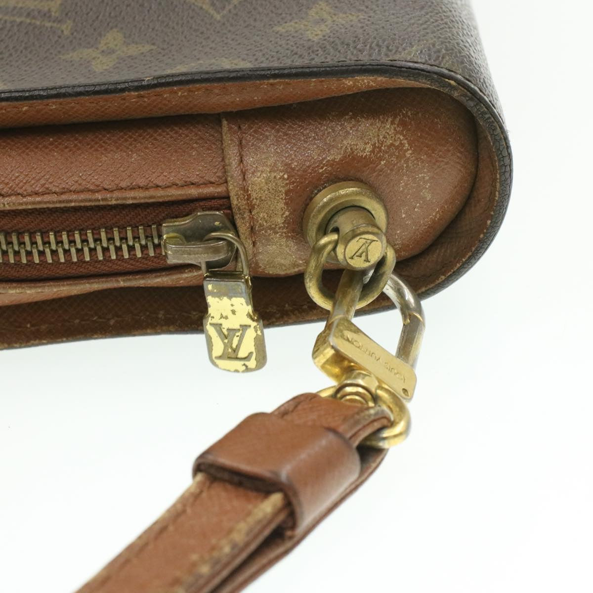 LOUIS VUITTON Monogram Orsay Clutch Bag M51790 LV Auth 17789