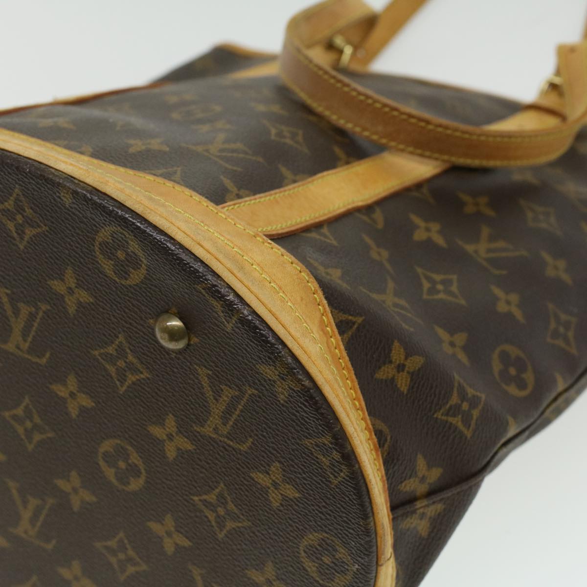 LOUIS VUITTON Monogram Bucket GM Shoulder Bag M42236 LV Auth 19474C