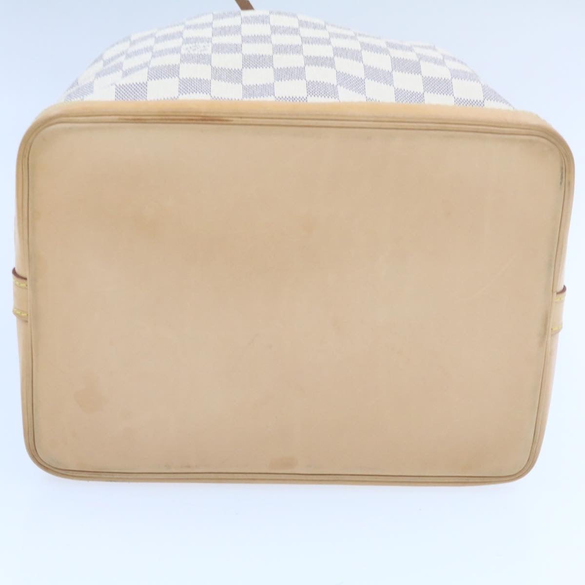 LOUIS VUITTON Damier Azur Noe Shoulder Bag N42222 LV Auth 20547A