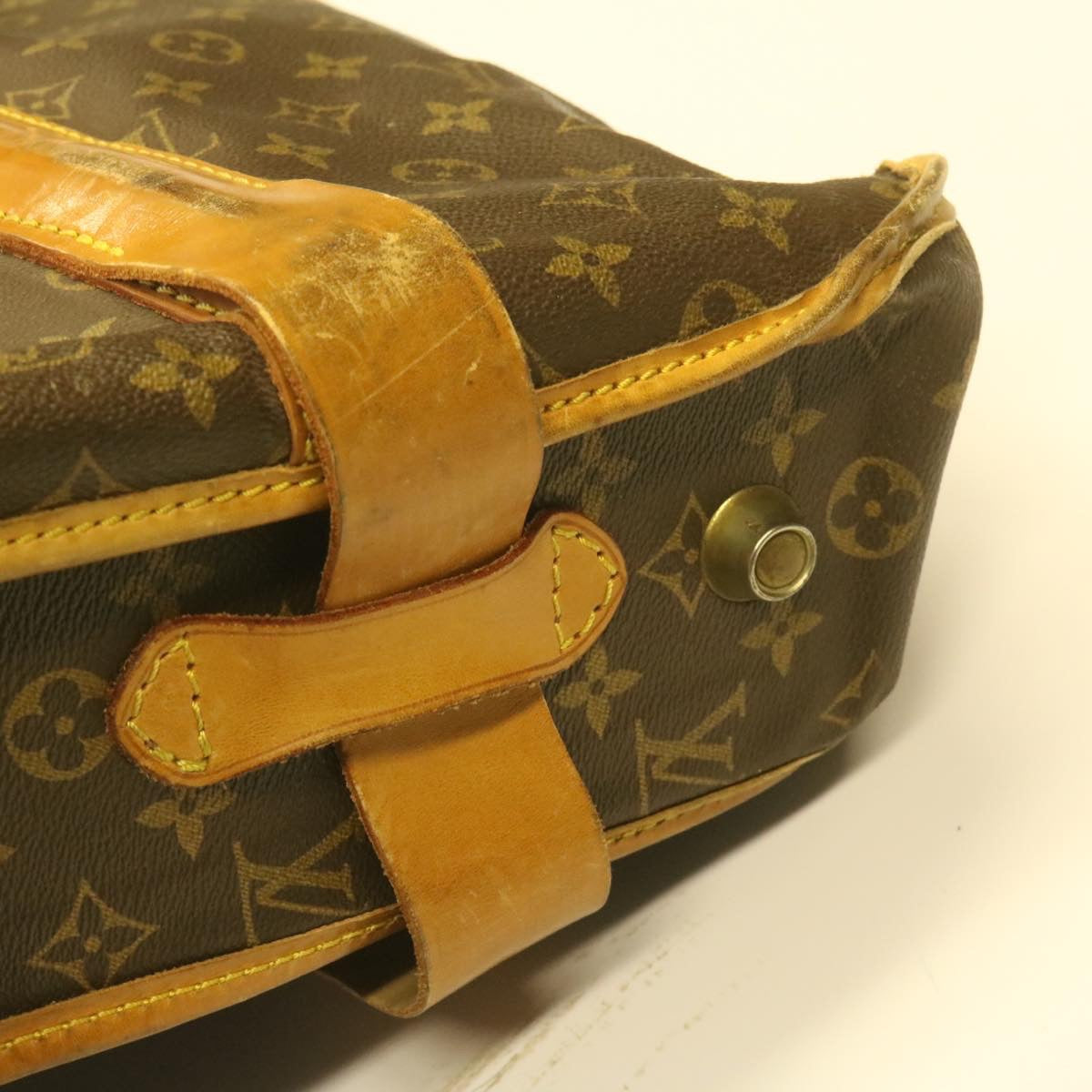 LOUIS VUITTON Monogram Carry Suiter Garment Cover M23522 LV Auth 20644