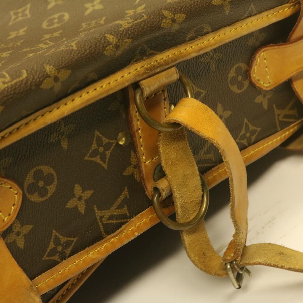 LOUIS VUITTON Monogram Carry Suiter Garment Cover M23522 LV Auth 20644