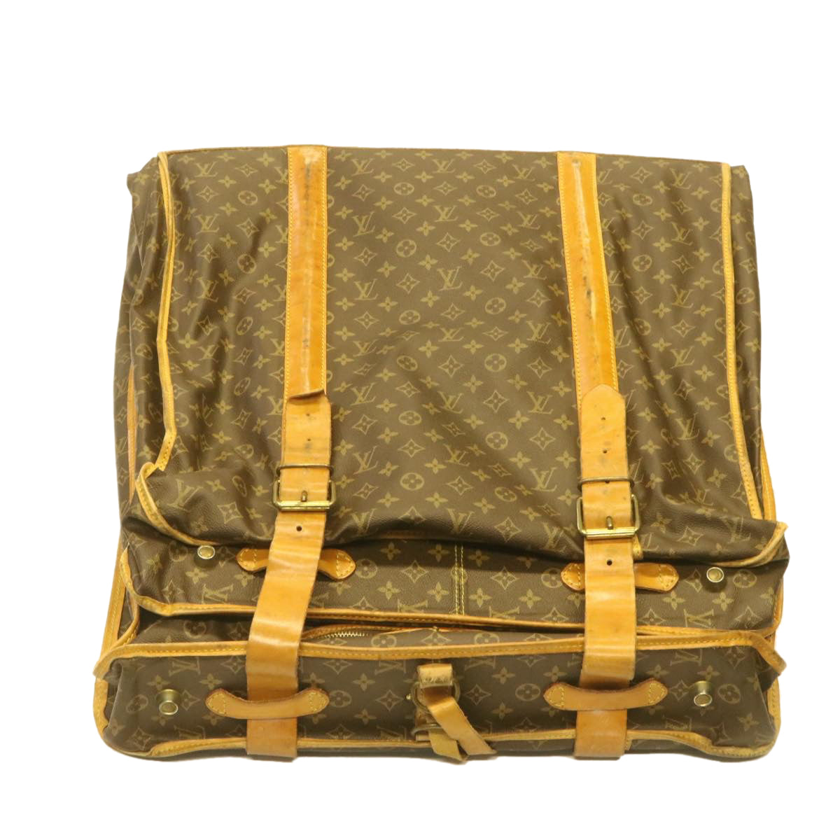 LOUIS VUITTON Monogram Carry Suiter Garment Cover M23522 LV Auth 20644