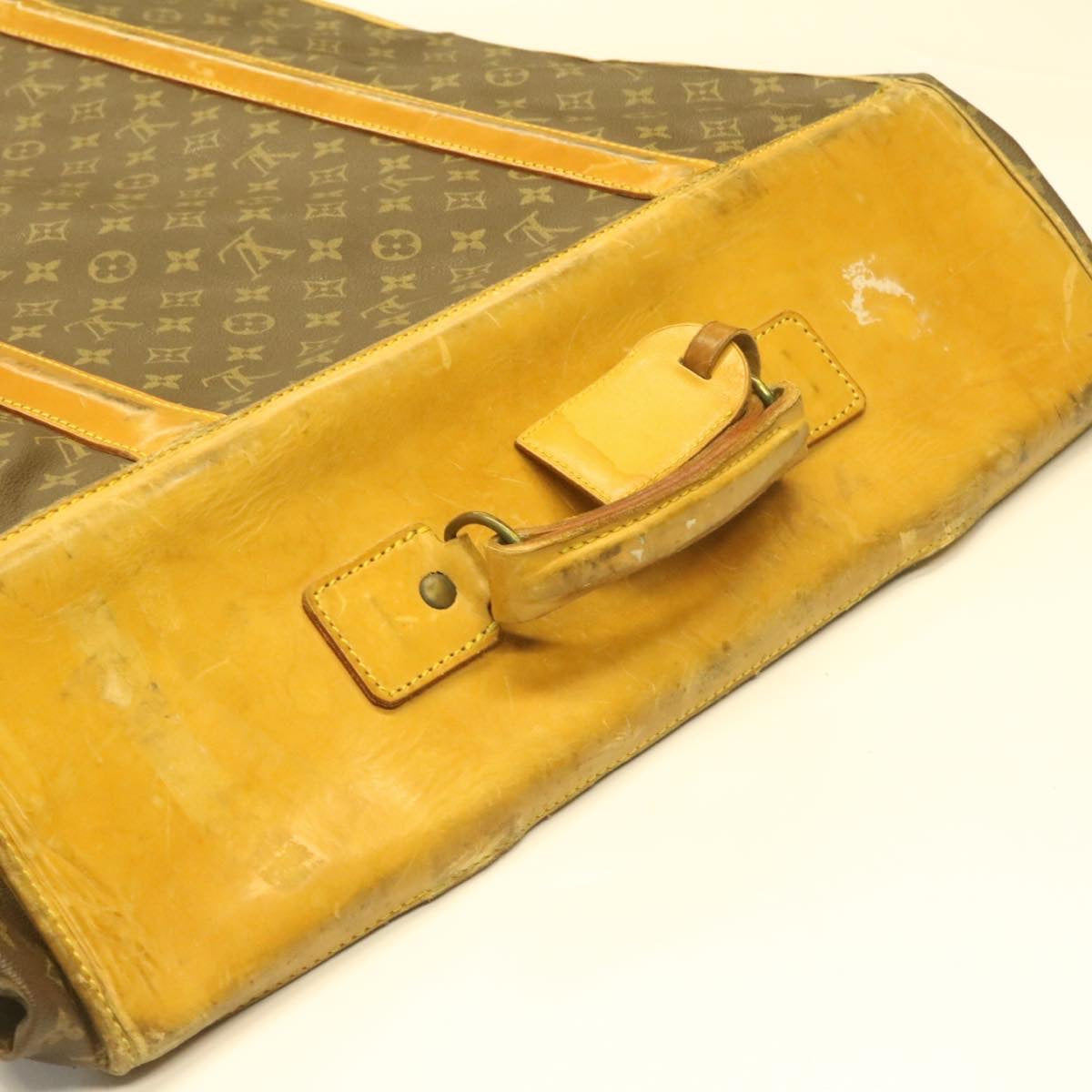 LOUIS VUITTON Monogram Carry Suiter Garment Cover M23522 LV Auth 20644