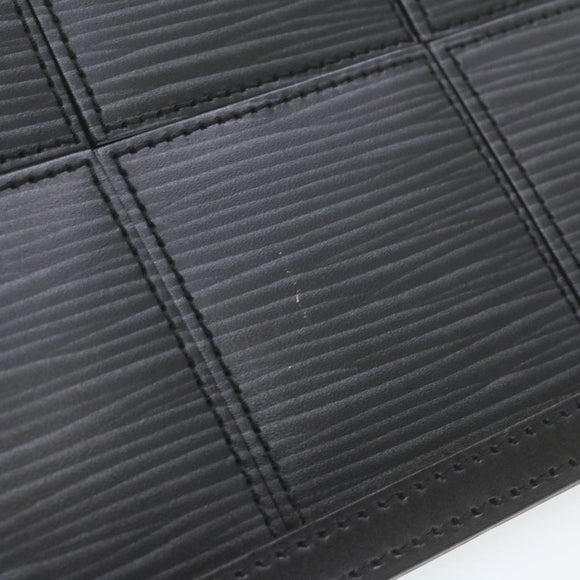 LOUIS VUITTON Epi Stretch Mojito Shoulder Bag Pouch Black M54612 LV Auth 21016