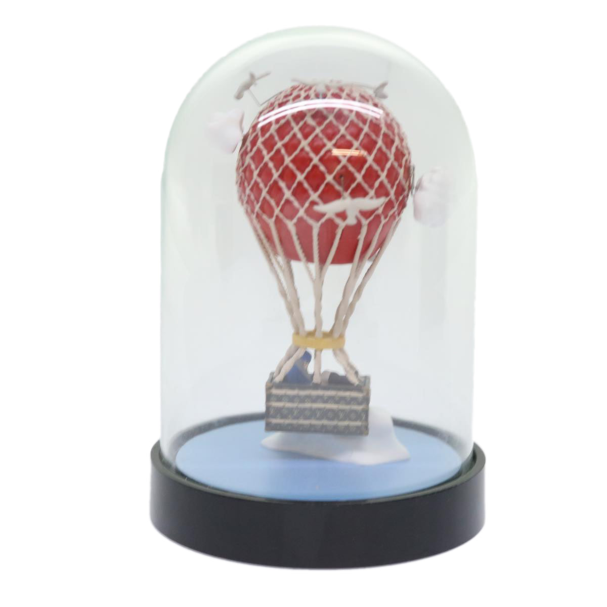 LOUIS VUITTON Snow Globe Balloon VIP Only Clear Red LV Auth 22321A - 0