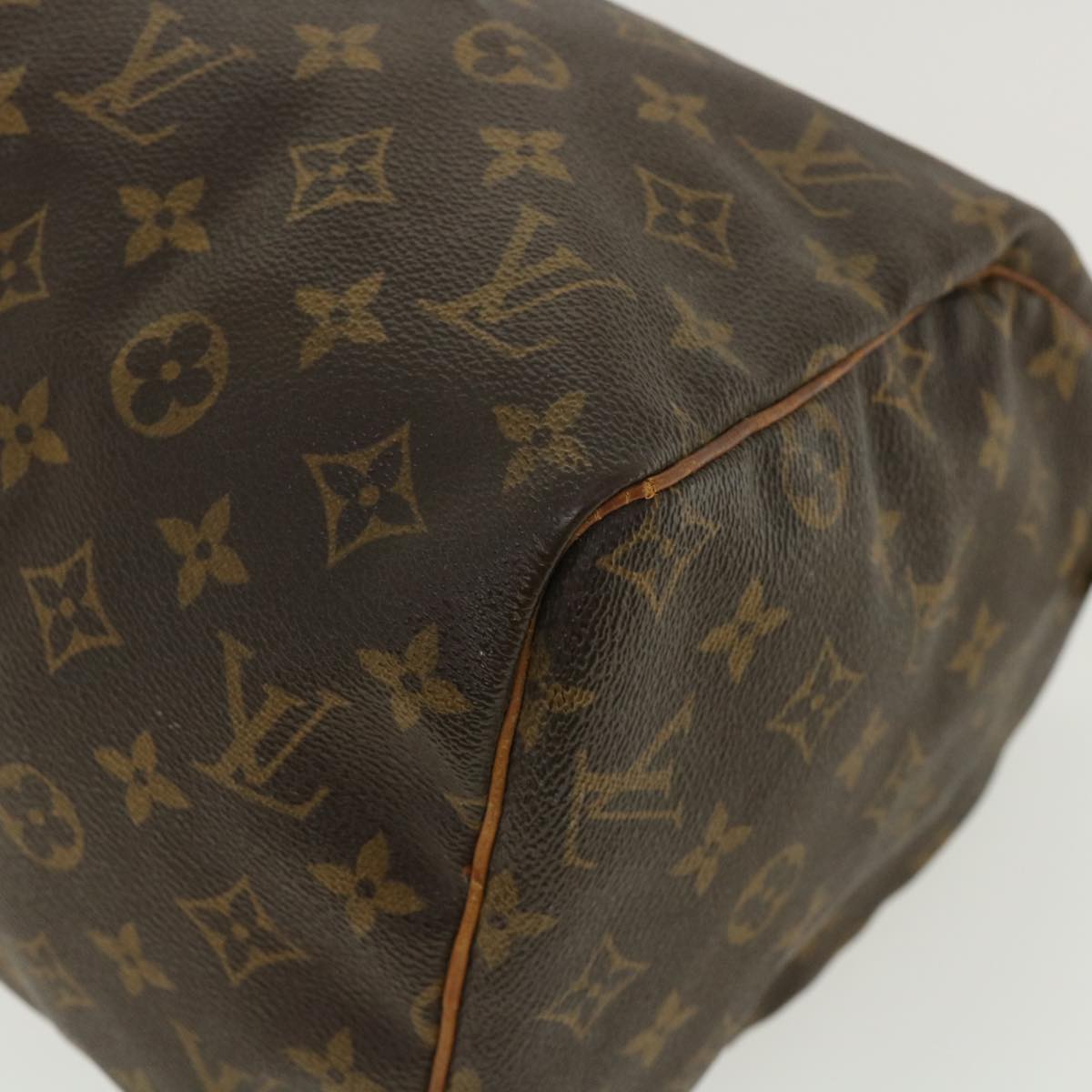 LOUIS VUITTON Monogram Speedy 30 Hand Bag M41526 LV Auth 22435