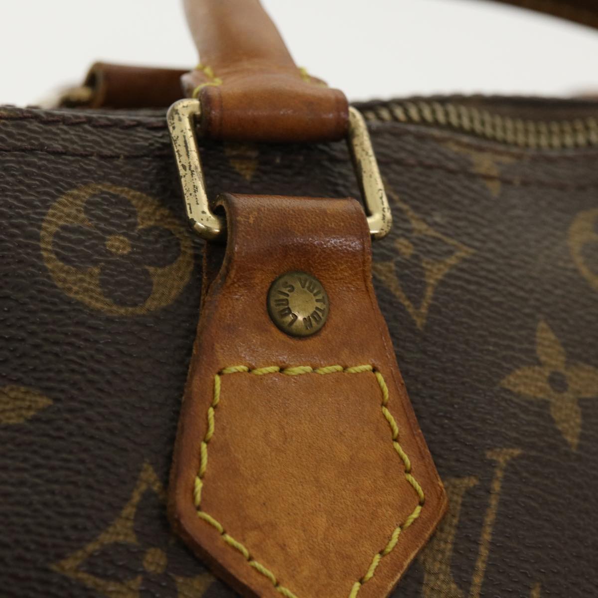 LOUIS VUITTON Monogram Speedy 30 Hand Bag M41526 LV Auth 22435