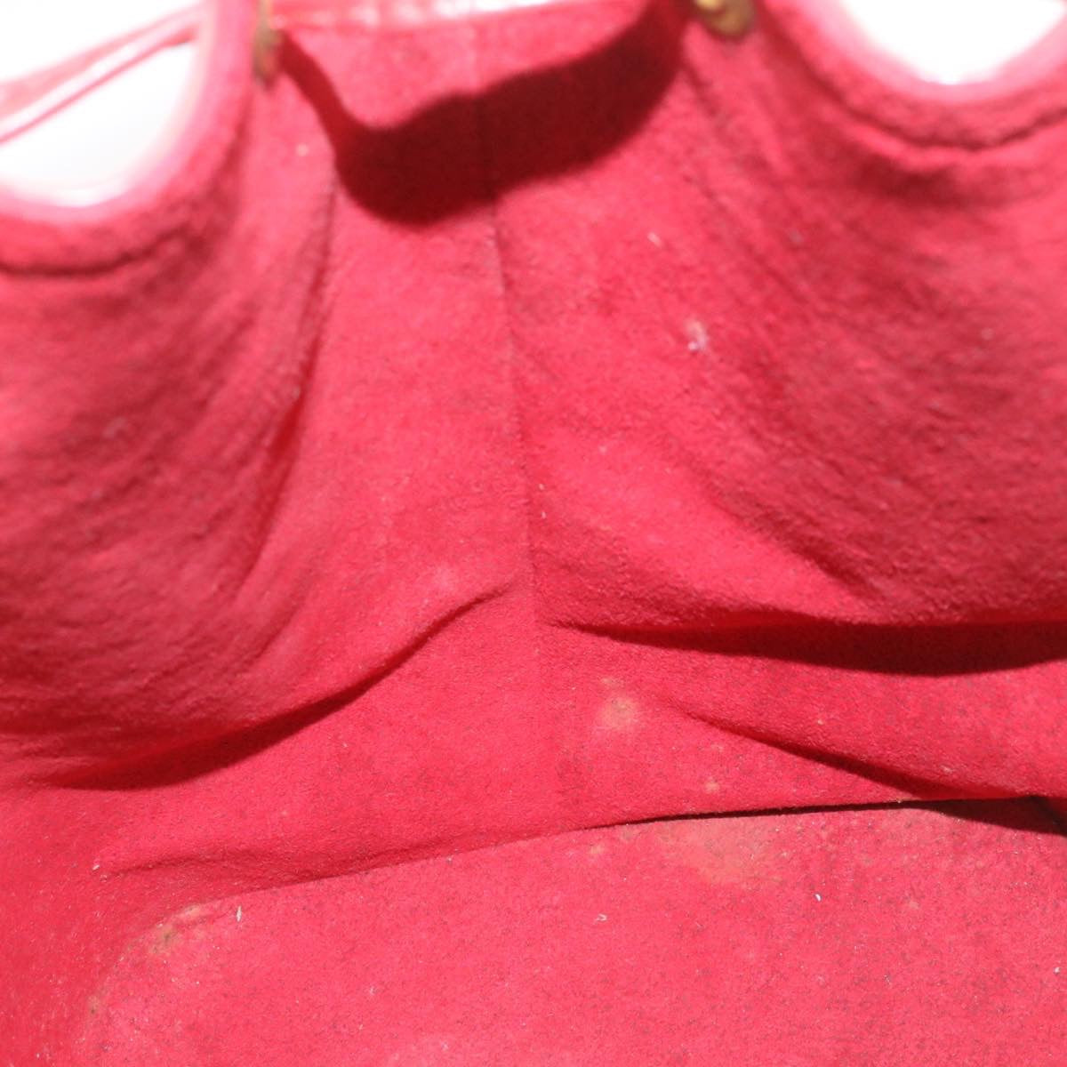 LOUIS VUITTON Epi Noe Shoulder Bag Red M44107 LV Auth 22556