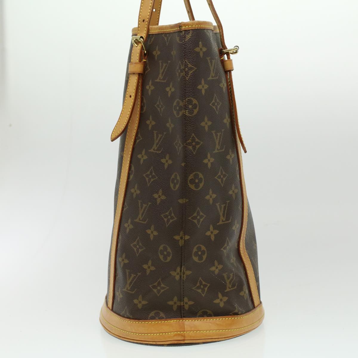 LOUIS VUITTON Monogram Bucket GM Shoulder Bag M42236 LV Auth 23368C