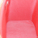 CHANEL Vanity Chain Shoulder Pouch Hemp Pink CC Auth knn023-21