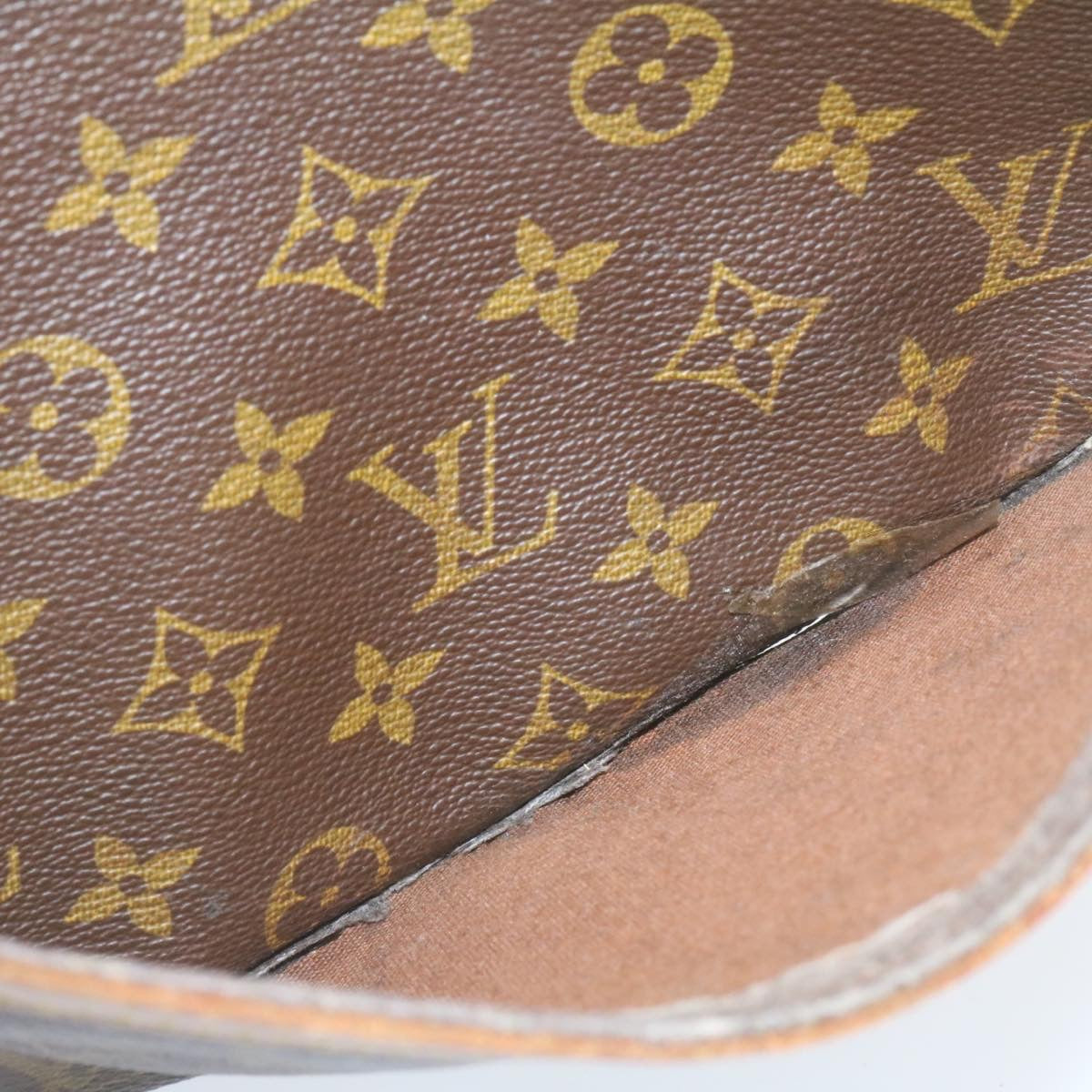 LOUIS VUITTON Monogram Jeune Fille GM Shoulder Bag M51225 LV Auth 23632