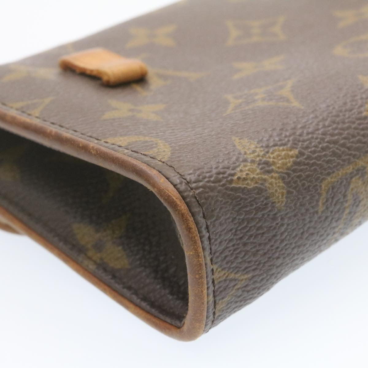 LOUIS VUITTON Monogram Pochette Florentine Bum Bag M51855 LV Auth 23972