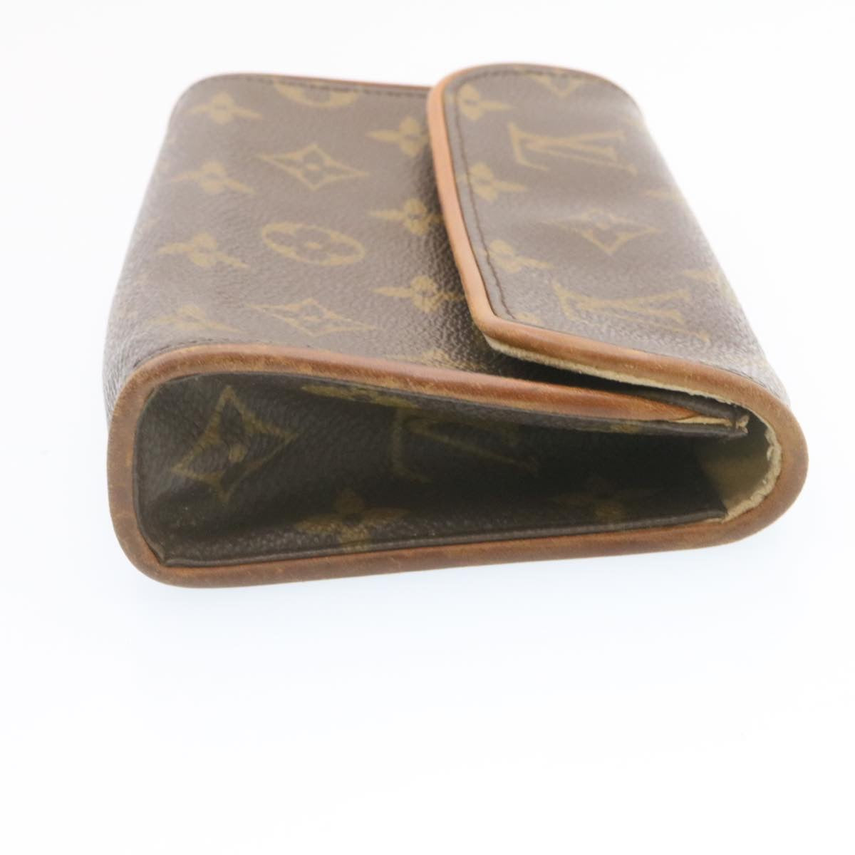 LOUIS VUITTON Monogram Pochette Florentine Bum Bag M51855 LV Auth 23972