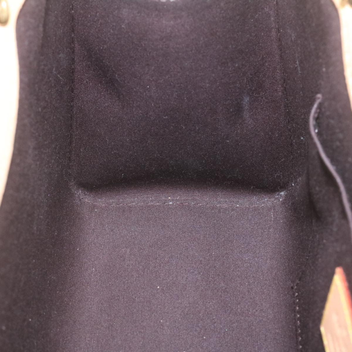 LOUIS VUITTON Monogram Vernis Roxbury Drive Hand Bag Amarante M91995 Auth 24481