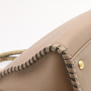 LOUIS VUITTON Very Zip Tote Hand Bag Leather Snake Skin N94301 LV Auth 24504A-13