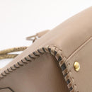 LOUIS VUITTON Very Zip Tote Hand Bag Leather Snake Skin N94301 LV Auth 24504A-15