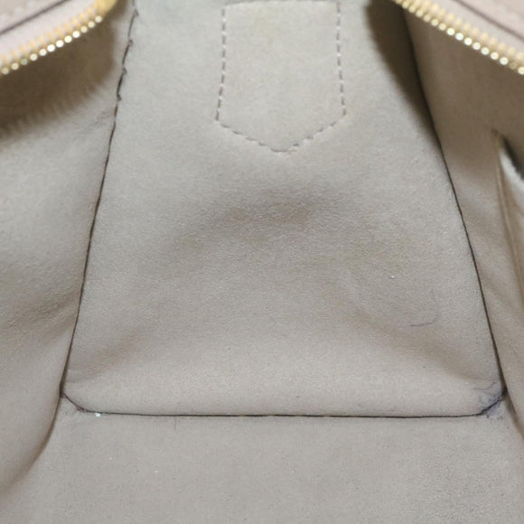 LOUIS VUITTON Very Zip Tote Hand Bag Leather Snake Skin N94301 LV Auth 24504A