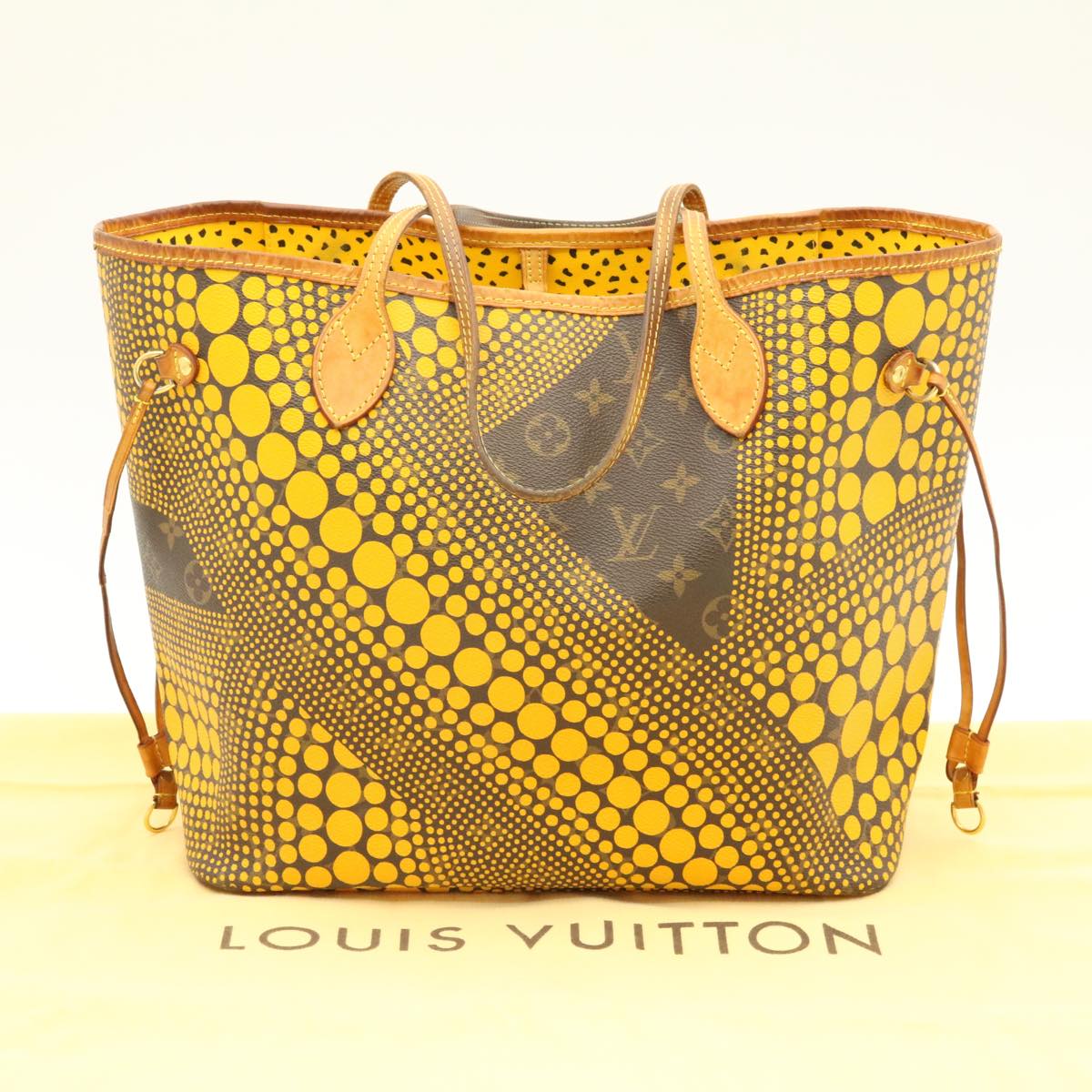 LOUIS VUITTON Monogram Dot Infinity Neverfull MM Tote Bag M40685 LV Auth 25004A