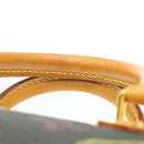 LOUIS VUITTON Monogram Multicolor Mini Speedy Hand Bag Black M92644 Auth knn048-15