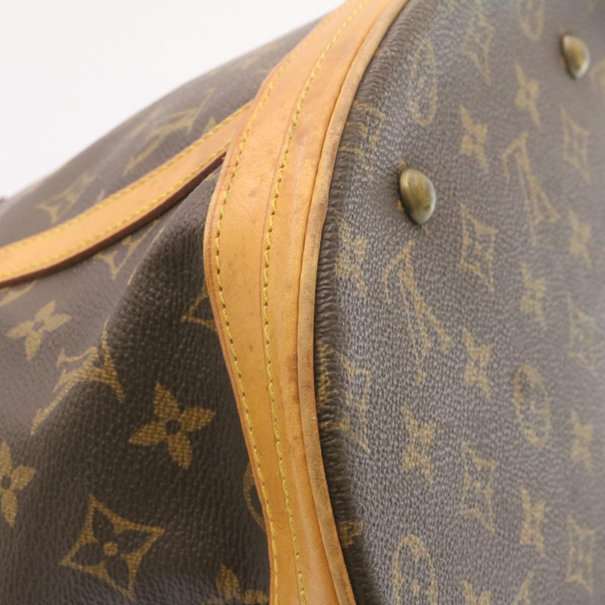 LOUIS VUITTON Monogram Bucket GM Shoulder Bag M42236 LV Auth 25739