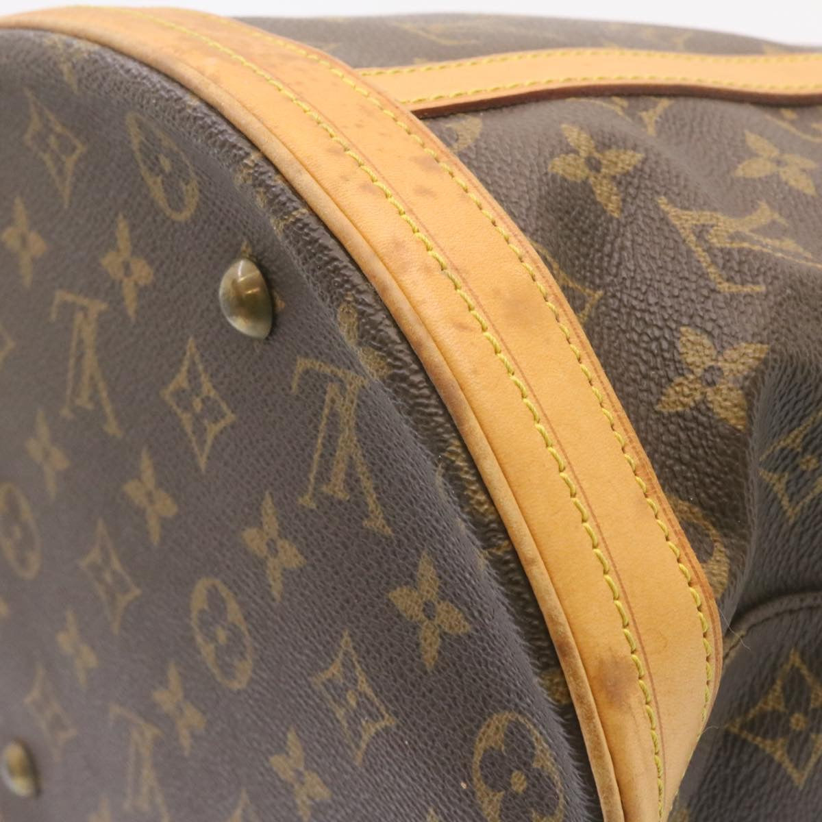 LOUIS VUITTON Monogram Bucket GM Shoulder Bag M42236 LV Auth 25739