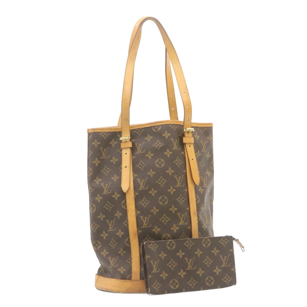 LOUIS VUITTON Monogram Bucket GM Shoulder Bag M42236 LV Auth 25739