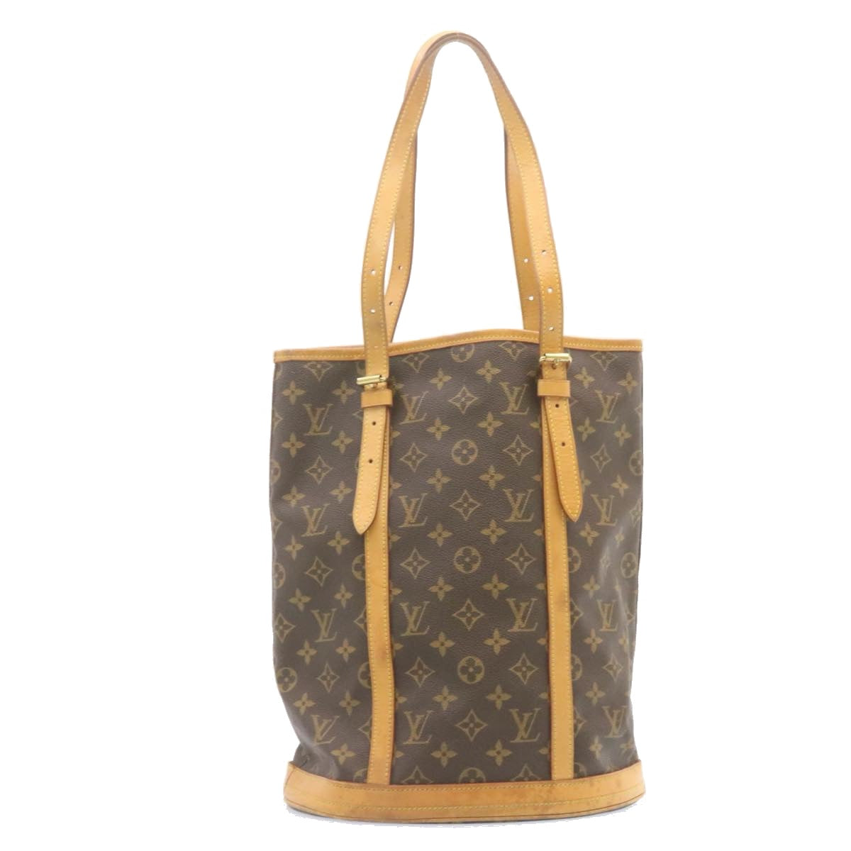 LOUIS VUITTON Monogram Bucket GM Shoulder Bag M42236 LV Auth 25739