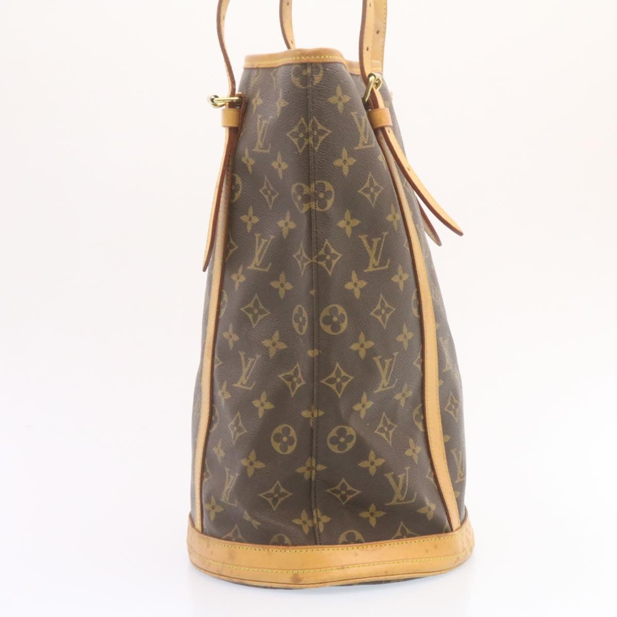 LOUIS VUITTON Monogram Bucket GM Shoulder Bag M42236 LV Auth 25739