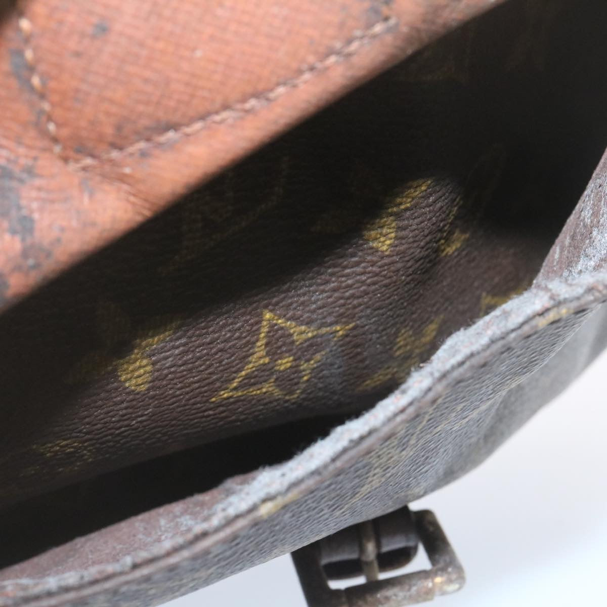 LOUIS VUITTON Monogram Jeune Fille MM Shoulder Bag M51226 LV Auth 25815