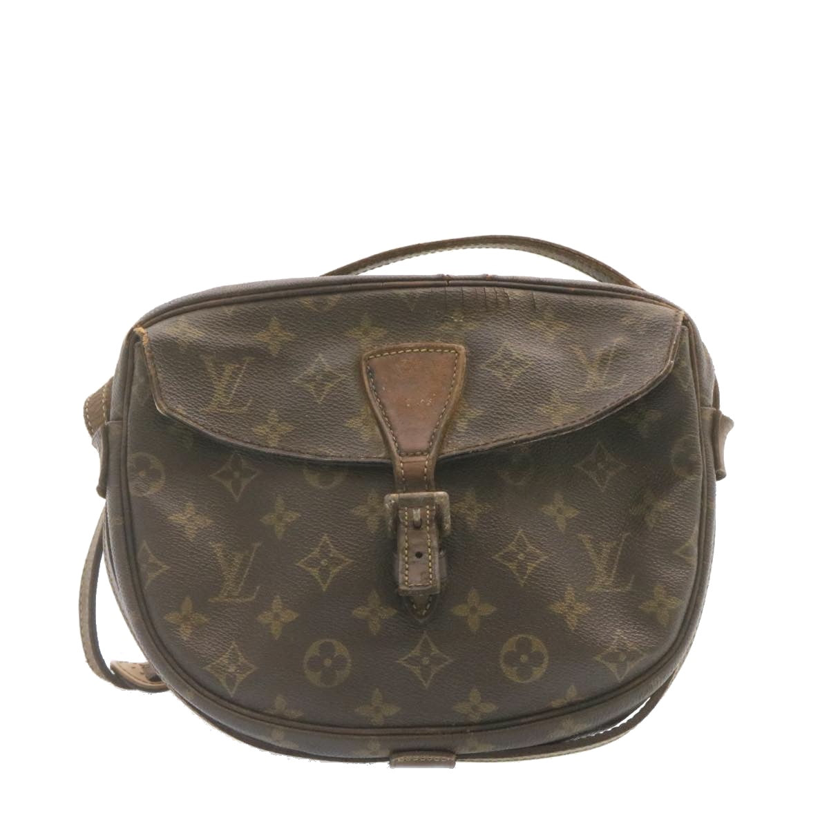 LOUIS VUITTON Monogram Jeune Fille MM Shoulder Bag M51226 LV Auth 25815