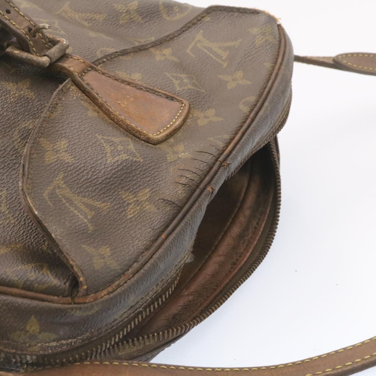 LOUIS VUITTON Monogram Jeune Fille MM Shoulder Bag M51226 LV Auth 25815