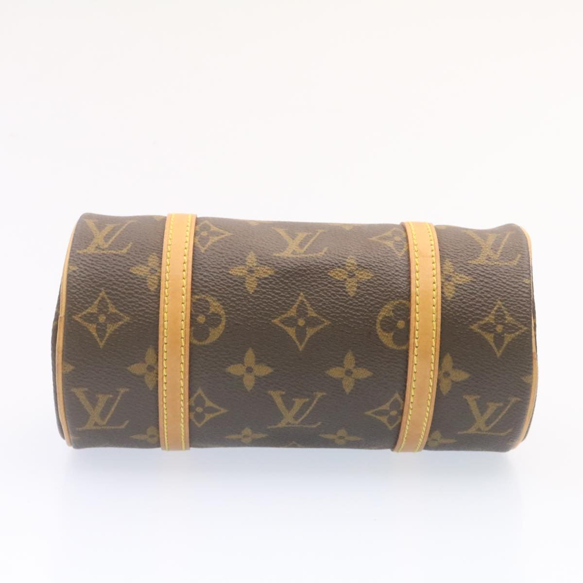 LOUIS VUITTON Monogram Papillon 19 Hand Bag M51389 LV Auth 25829A