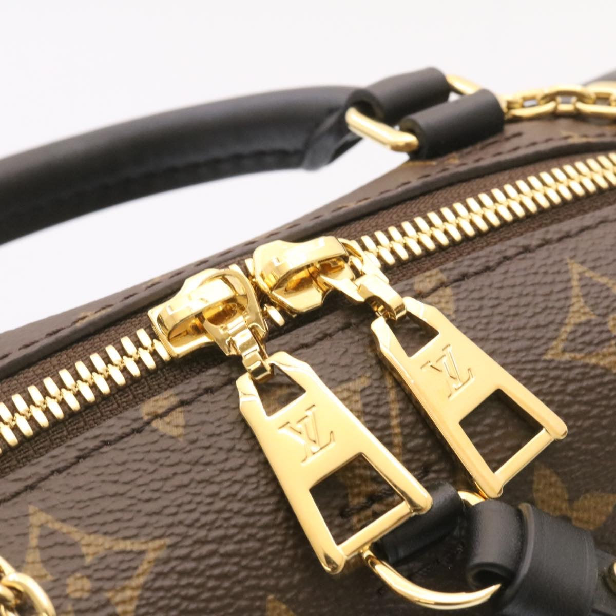 LOUIS VUITTON Monogram Petit Maru Suple 2Way Hand ShoulderBag M45571 Auth 26055A