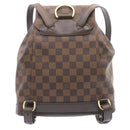 LOUIS VUITTON Damier Ebene Montsouris MM Backpack N51143 LV Auth 26498A-2