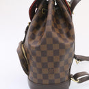 LOUIS VUITTON Damier Ebene Montsouris MM Backpack N51143 LV Auth 26498A-4