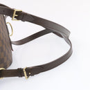 LOUIS VUITTON Damier Ebene Montsouris MM Backpack N51143 LV Auth 26498A-7