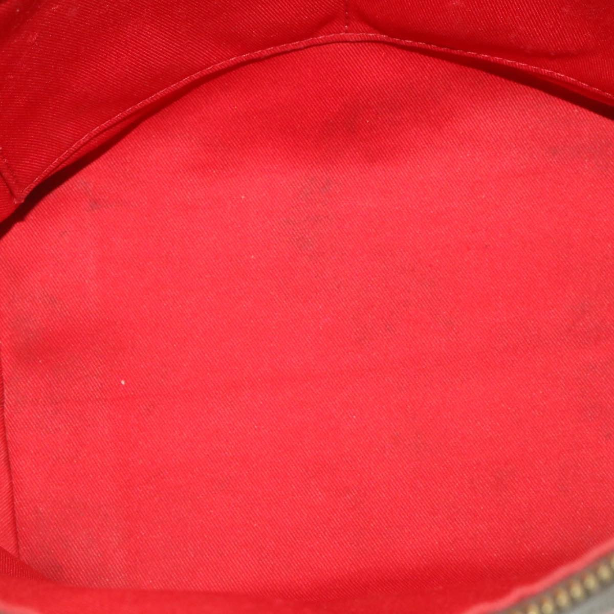 LOUIS VUITTON Monogram Tournel PM 2Way Shoulder Hand Bag Red M44027 Auth 26551A