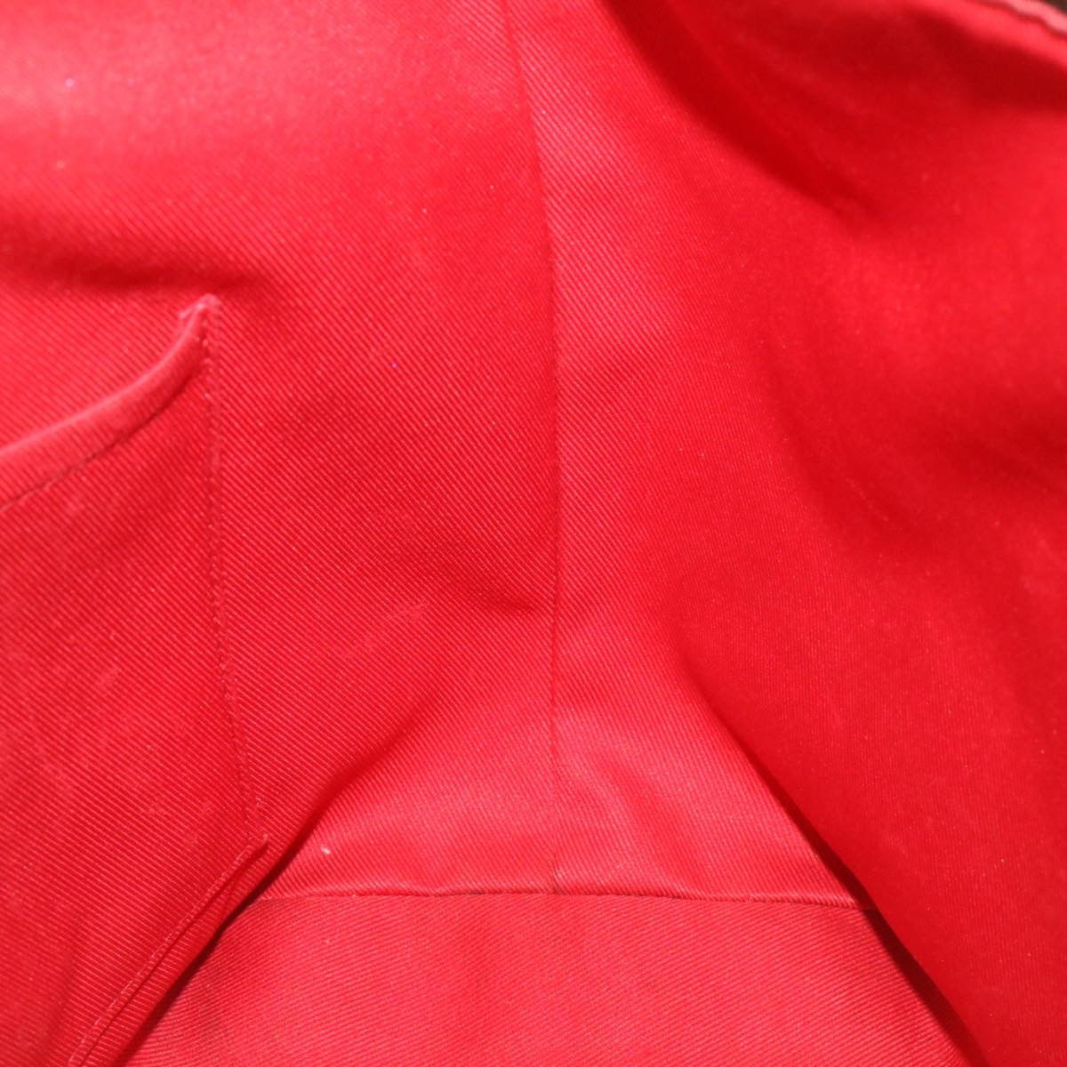 LOUIS VUITTON Monogram Tournel PM 2Way Shoulder Hand Bag Red M44027 Auth 26551A